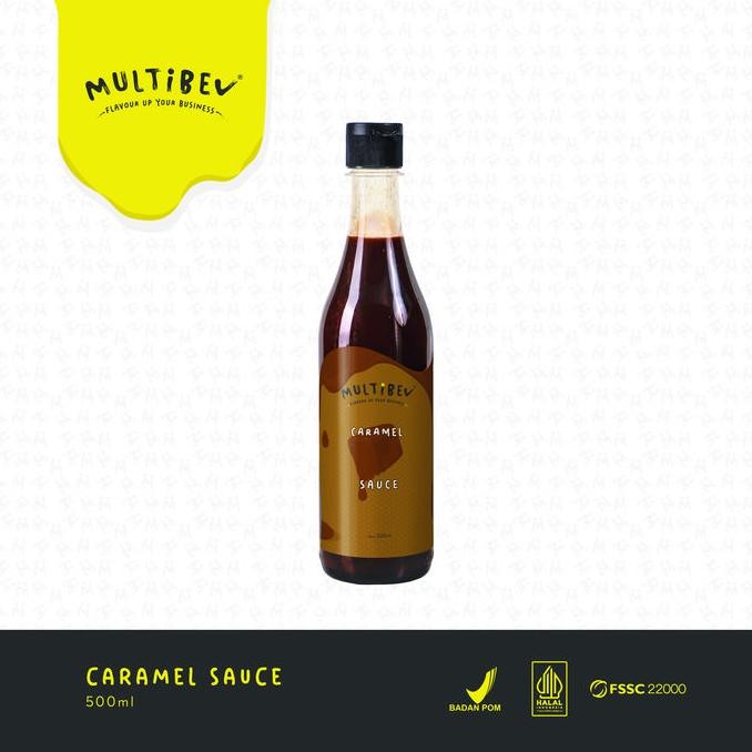 

Promo Multibev Caramel Sauce - Saus Minuman Cafe Halal Botol