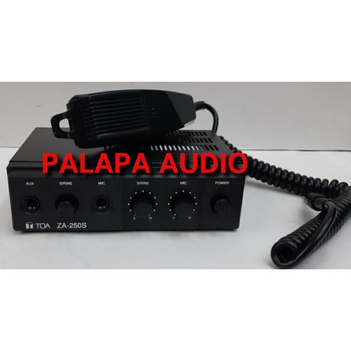 CAR AMPLIFIER TOA ZA-250S / ZA 250S / ZA250S