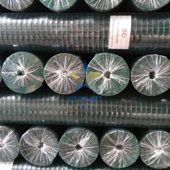 Jaring Kawat Ram Loket Dinding Kandang Ayam Pagar Pvc Tebal Kualitas Premium