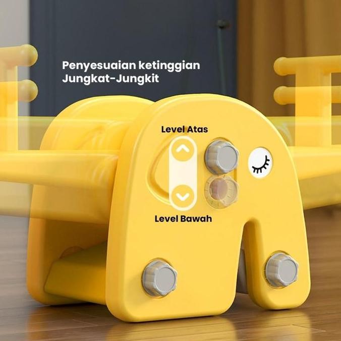 TERBARU MAINAN JUNGKAT JUNGKIT MAINAN ANAK JUNGKAT JUNGKIT ROCKING HORSE BAHAN HDPE JUNGKAT-JUNGKIT 