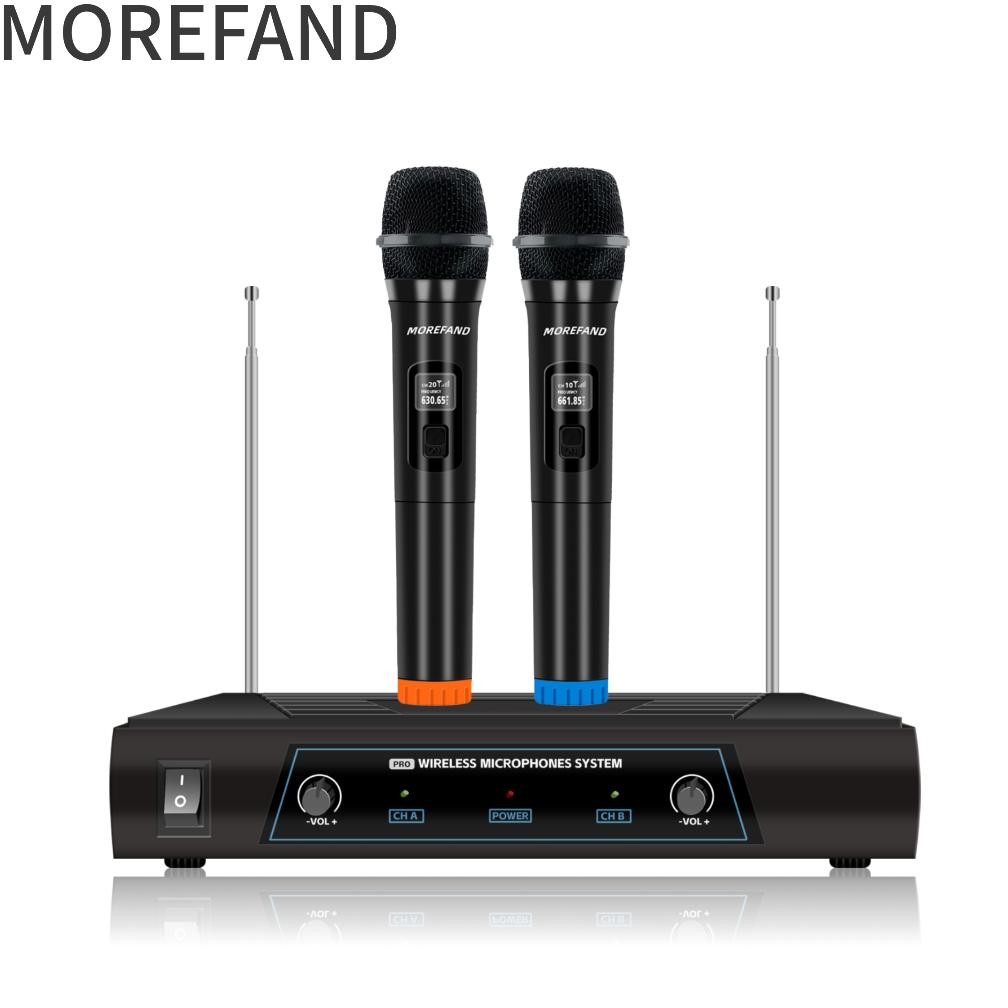RAKSA MOREFAND Wireless Microphone,1002 wireless,mic karaoke,wireless mikrofon,mik wireless,mik kara