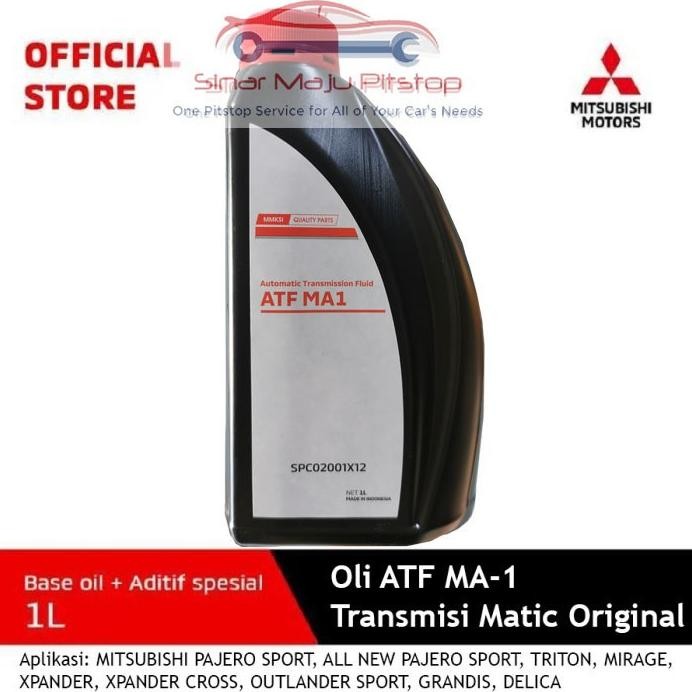 Mitsubishi ATF MA1 Oli Pelumas Transmisi Matic Otomatis 1 Liter Mobil XPANDER PAJERO SPORT MIRAGE GR