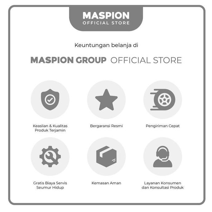 Maspion Maslon Wajan Anti Lengket Basic Classic Wok 30 cm HS