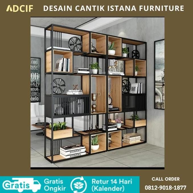 Partisi Sekat Ruangan Serbaguna Modern