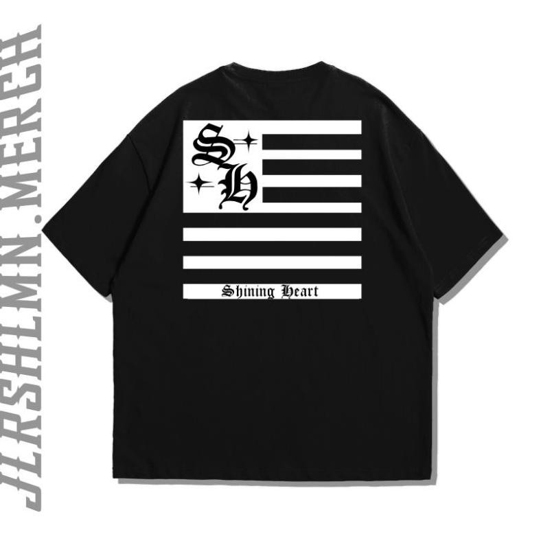 Promo Kaos Psht Shining Heart Kaos Psht Casual Kaos Psht Katun 24S