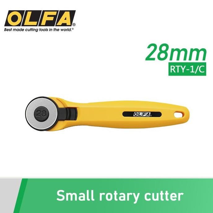

Pisau Pemotong Kain Rotary Cutter 28Mm Rty-1/C Olfa (Pengganti Rty-1/G