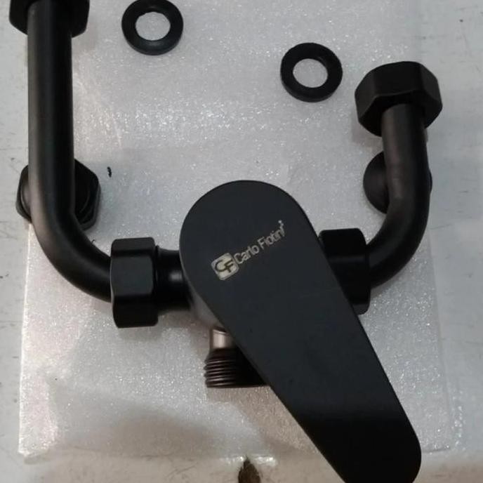 Kran Mini Mixer Water Heater Hitam/Kran Water Heater Mixer Black Hemat