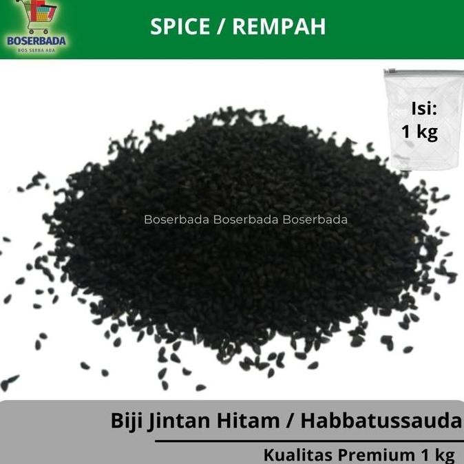 

Diskon! Biji Jintan Hitam / Habbatussauda 1Kg - Herbal Premium
