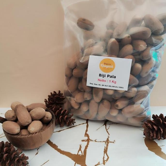 

Diskon! Biji Pala Panjang 1 Kg - Nutmeg Long Seed Asli