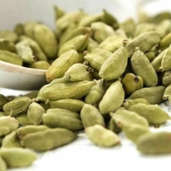 

Diskon! Kapulaga Hijau Premium India 250 Gram Green Cardamom Aromatik Rempah Utuh