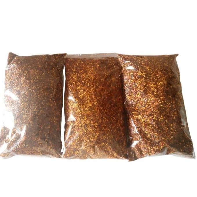 

Diskon! Chilli Flakes 1Kg | Cabe Bubuk Kasar Super Pedas Bumbu Dapur