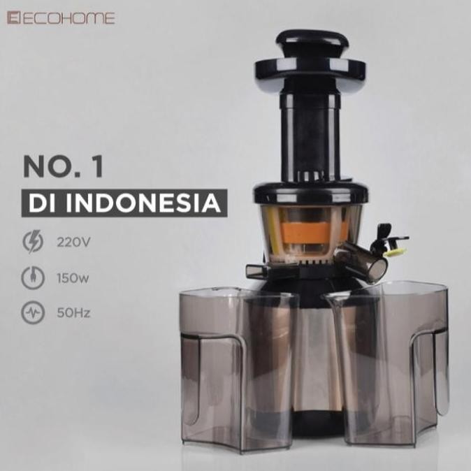 ECOHOME SLOW JUICER ESJ-999 FREE 1 SET SPATULA