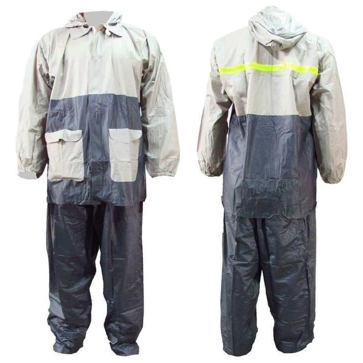 ORI - JAS HUJAN GAJAH BICOLOR SETELAN JAKET CELANA OUTDOOR MOTOR WATERPROOF ANTI AIR