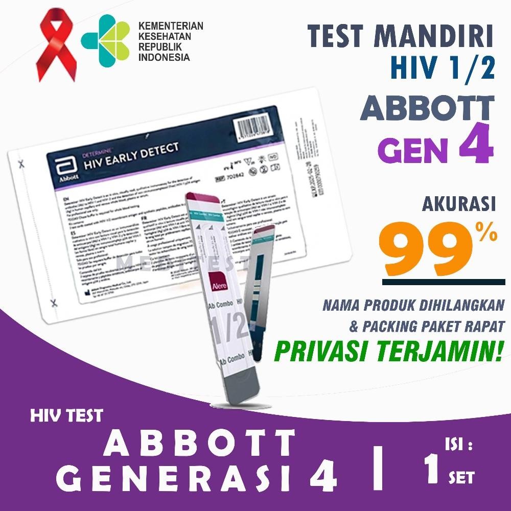 Alat Test HIV Generasi 4 Abbott Bioline | Kemenkes Original aSt