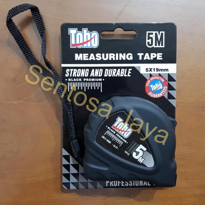 TERBARU - Meteran 5 meter m Toho