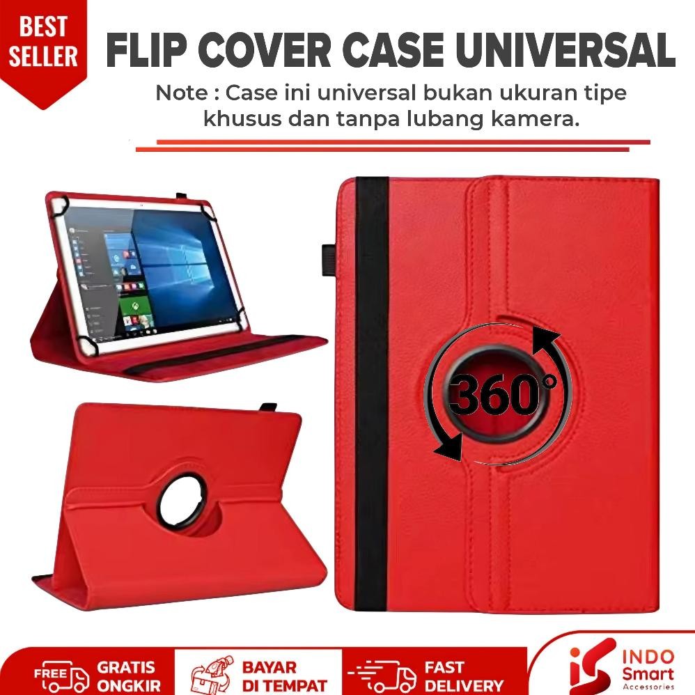 Advan Tab A10 | Case Advan Tab A10 | Advan A10 | Wifi 10.1 Inch Rotary Flip Book Cover Case Universa