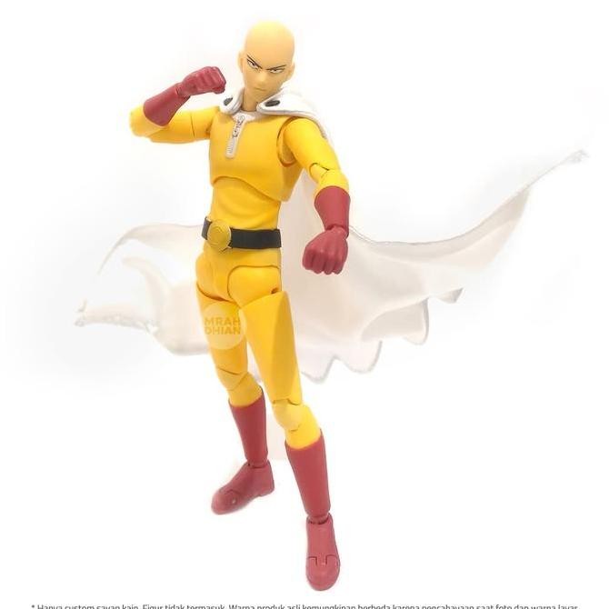 Saitama Wired Cape Jubah Sayap One Punch Man Dasin Model