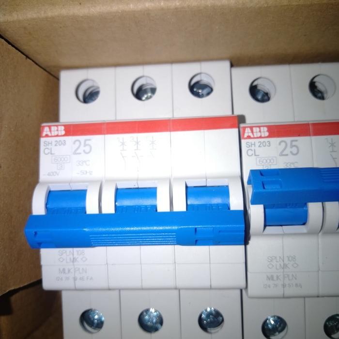 Mcb Pln 3Phase 25A ABB