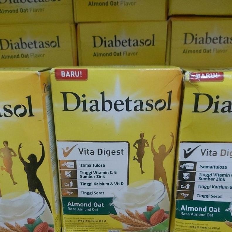 

Diabetasol Almond Oat 570gr Tinggi Serat & Vitamin C & E aSt