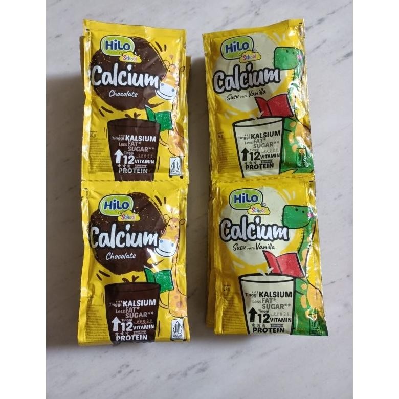 

Susu HILO School Sachet (Renceng)Hilo School Coklat Vanilla aSt