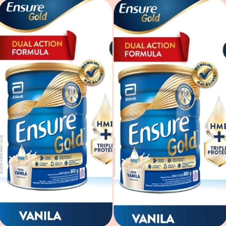 

ENSURE GOLD HMB VANILA 800g. BELI 2 KALENG LEBIH MURAH aSt