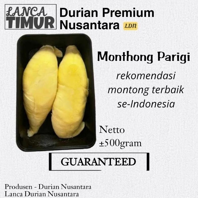 

Durian Kupas Monthong Parigi / Durian Montong Palu Premium / Durian Montong Bali Singaraja aSt