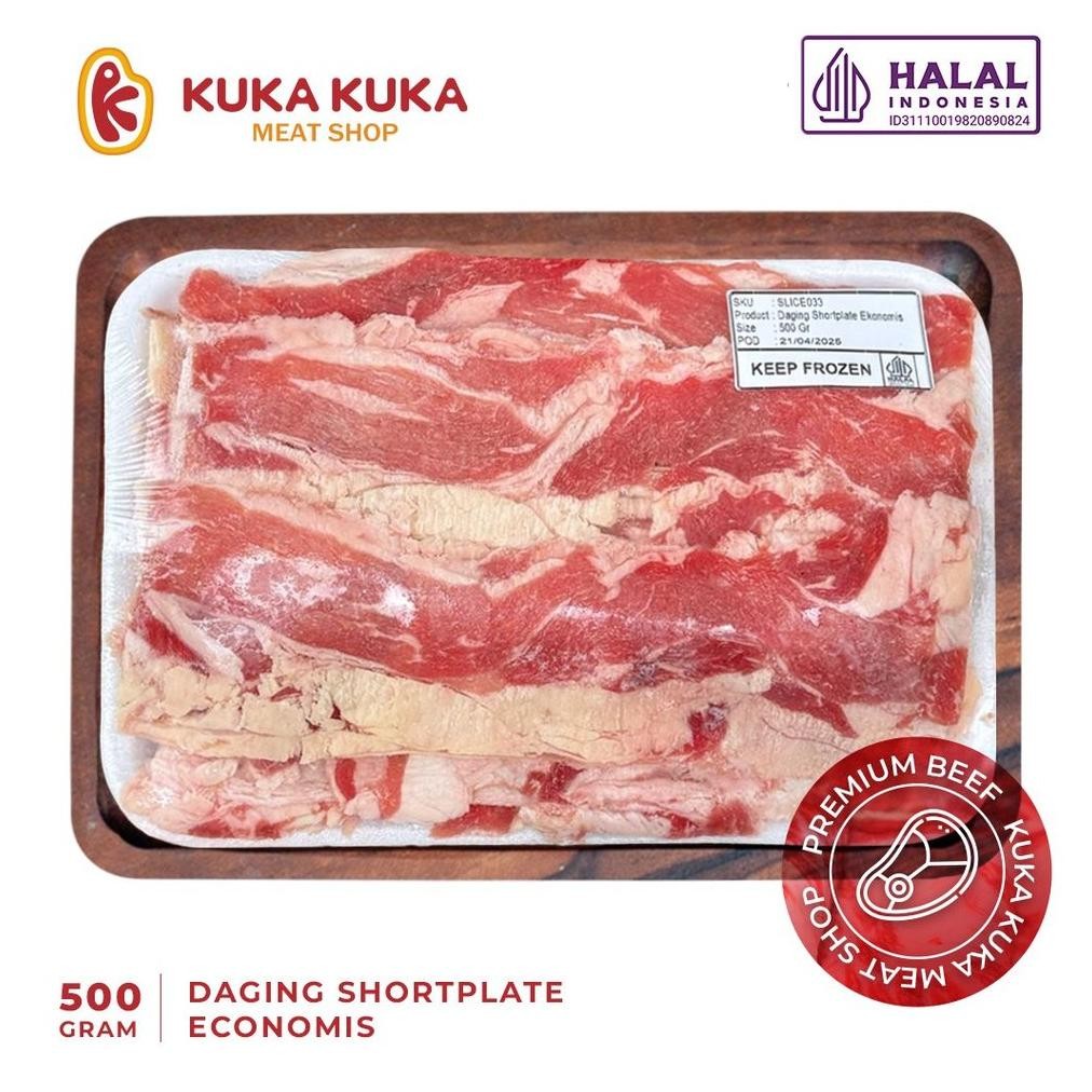 

Daging Slice Shortplate Ekonomis / Shortplate Slice Ekonomis 500gr / 1 Kg aSt