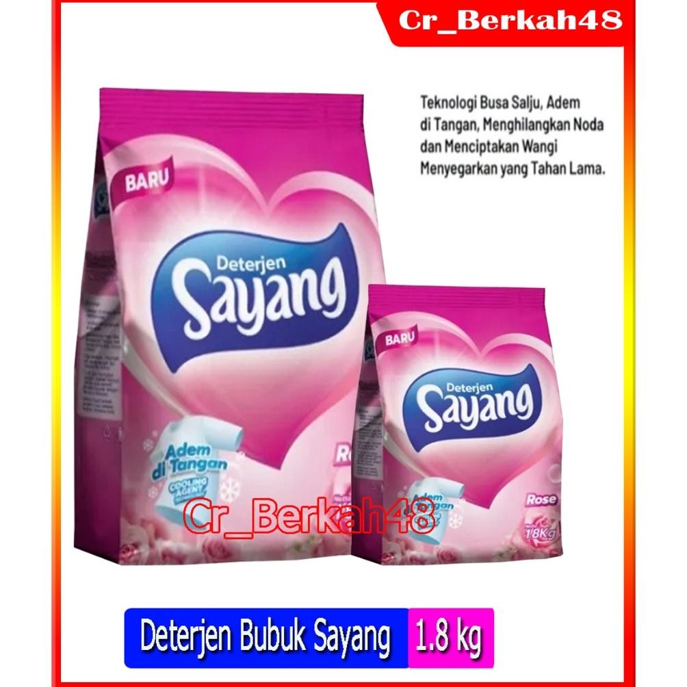 Termurah Deterjen Bubuk 1 8 Kg Murah/Deterjen Sayang/Deterjen Bubuk Kiloan