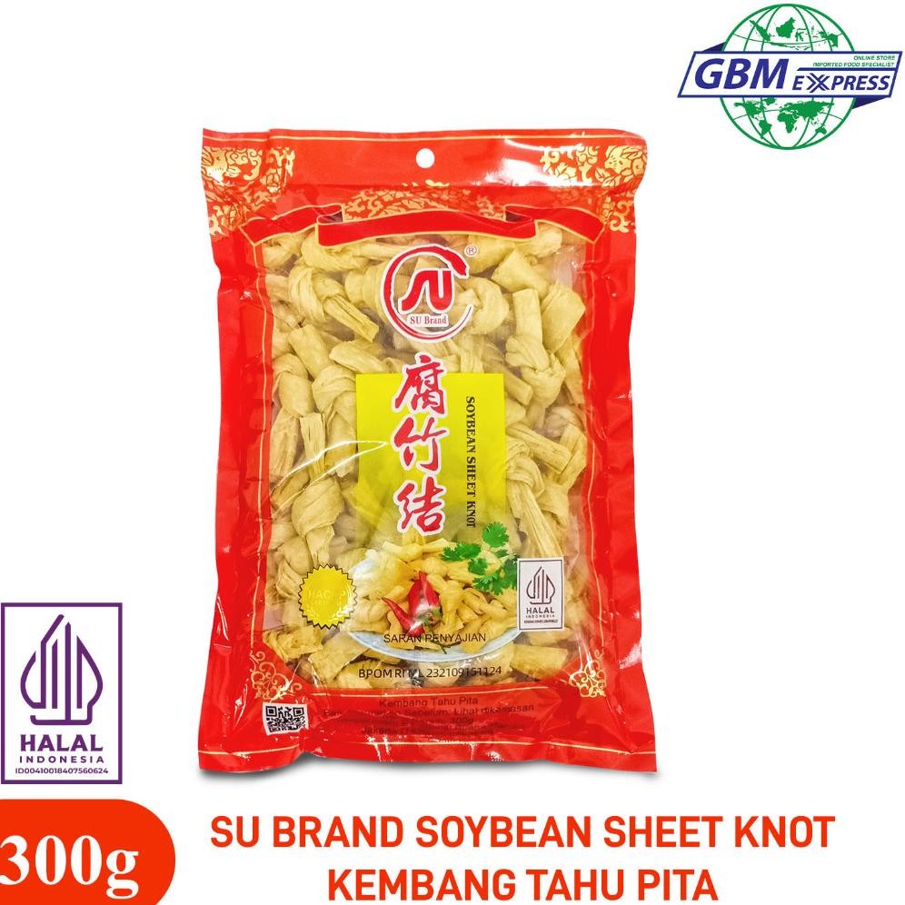 

SU Brand Kembang Tahu Pita 300g Protein Tinggi Halal aSt