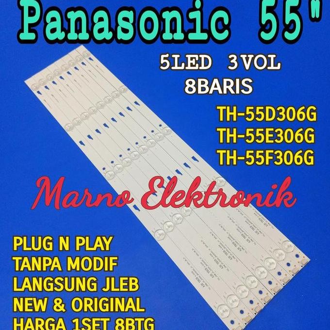 TERMURAH - BL BACKLIGHT LED PANASONIC TH-55F306G PANASONIK TH55F306G TH 55F306G