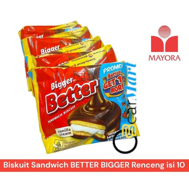 

Biskuit BETTER Renceng isi 10 Sandwich Biskuit aSt