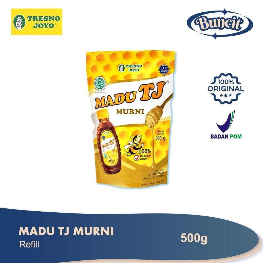 

Madu TJ Murni 500gr Pouch | Madu Murni | Madu Refill | Madu Asli aSt