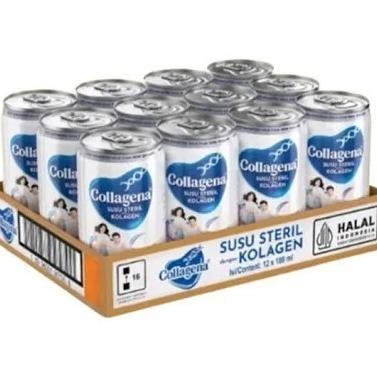 

Collagena Susu Steril Kolagen 189 ml. 1 Pack Isi 12 Pcs. aSt