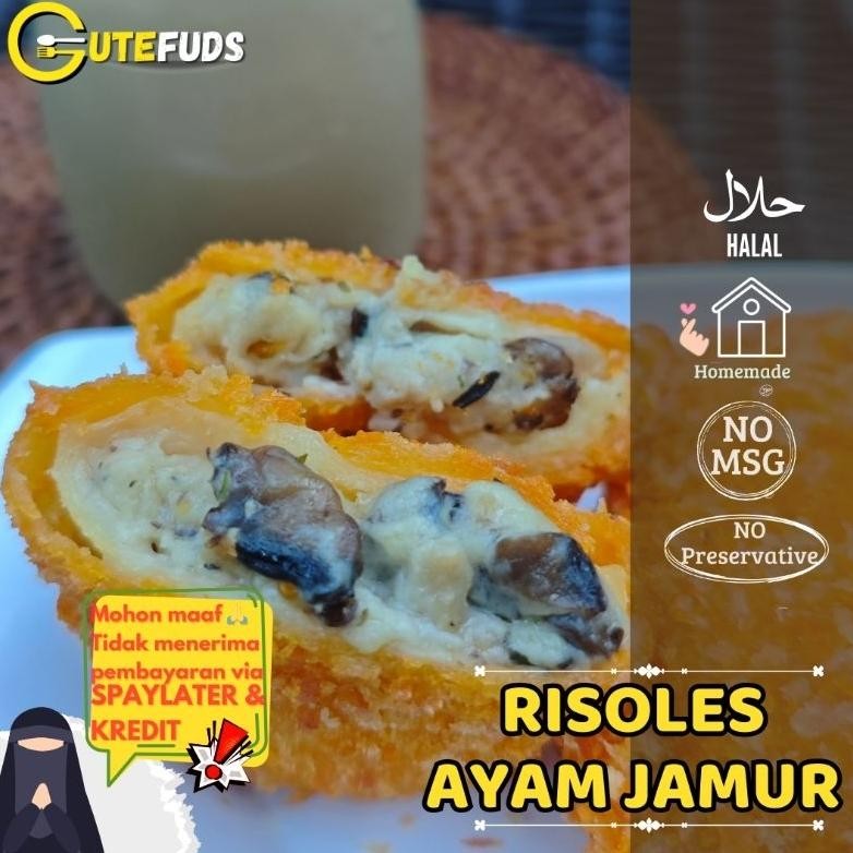 

RISOLES CHICKEN MUSHROOM PREMIUM NO MSG aSt