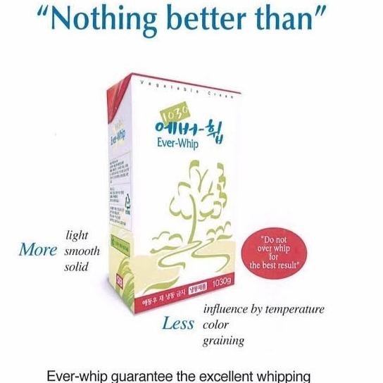 

EverWhip Non Sugar Original 1030gr Ever Whip aSt