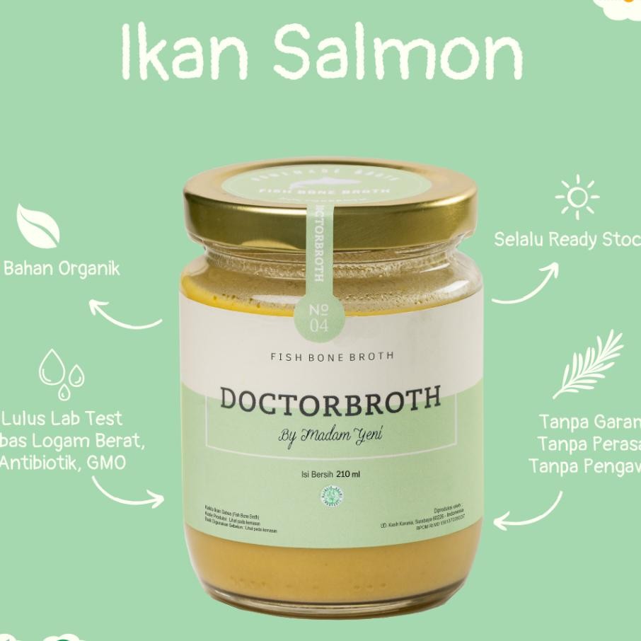

Kaldu Tulang Doctor Broth Salmon Bone Broth