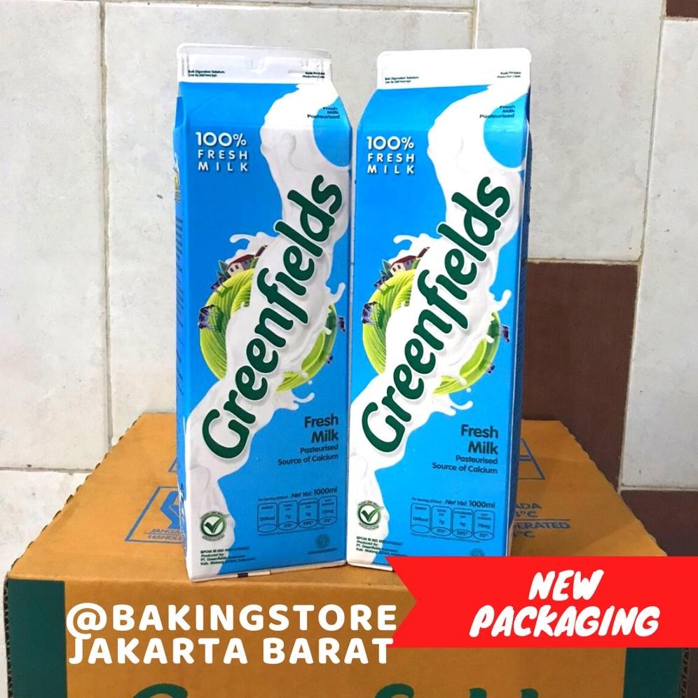 

Susu Segar Fresh Milk Greenfields 1 L aSt