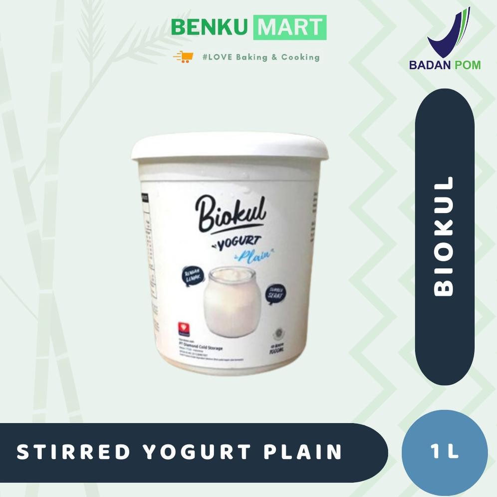 

Biokul Stirred Yogurt 1L Yoghurt Diamond 1 Liter 1000 ml aSt