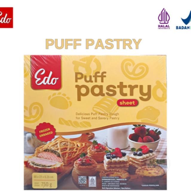 

Edo Puff Pastry Sheet 750gr aSt