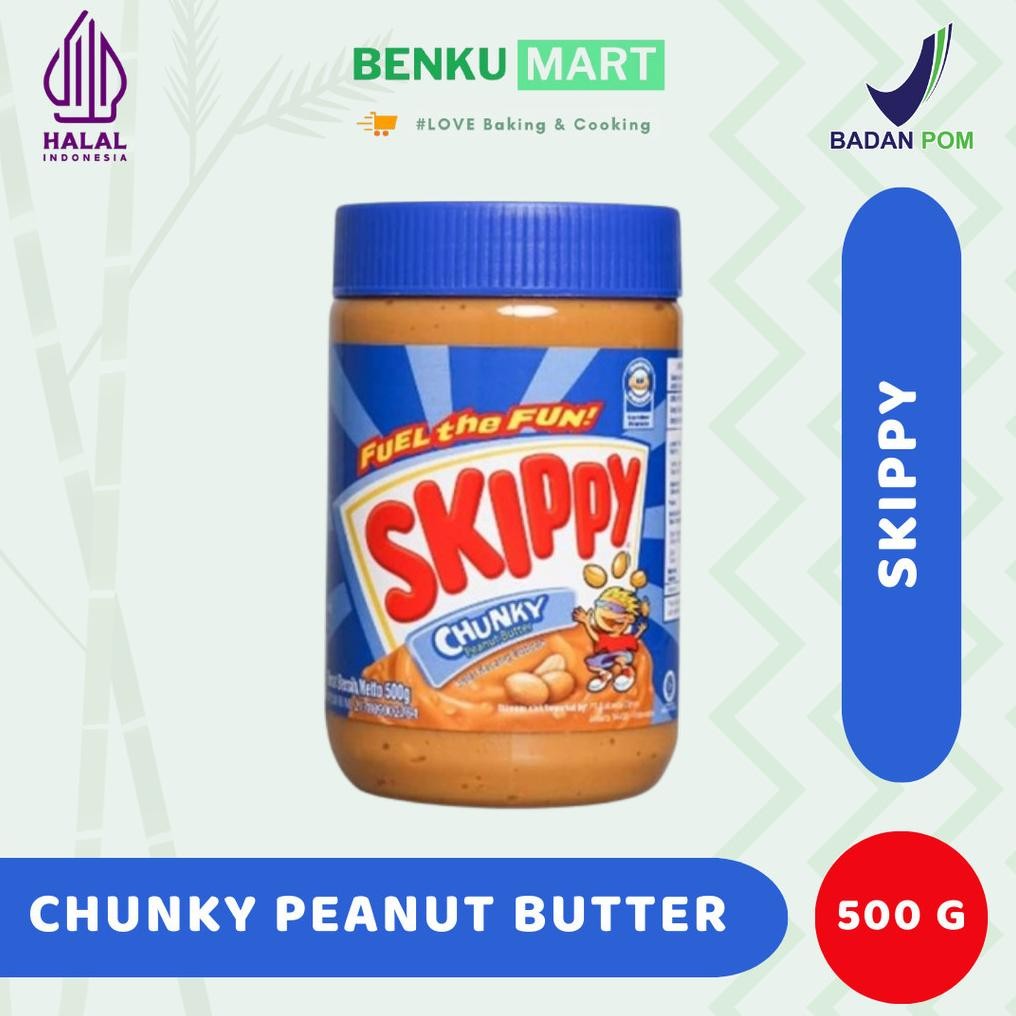 

Skippy Chunky Peanut Butter 500 gr | Selai Kacang aSt