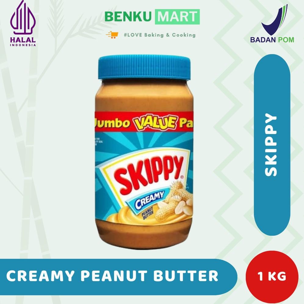 

Skippy Creamy Peanut Butter 1 Kg | Selai Kacang aSt