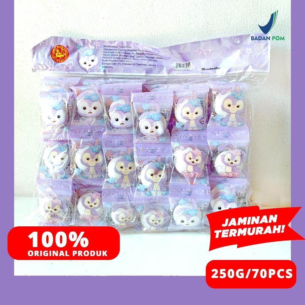 

Marshmallow Aneka Rasa 250G / 70Pcs CHEN LIANG JI aSt