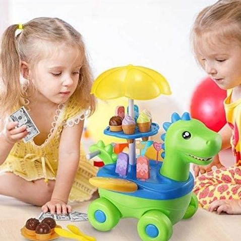 MAINAN ES KRIM DORONG KUDA