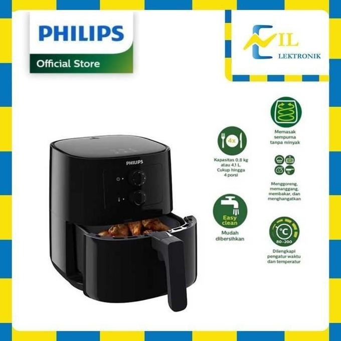 TERBARU - Air Fryer Philips HD 9200/90 / HD9200 / HD 9200 / Air Fryer Murah