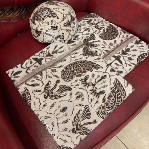 Set kain jarik pengantin prada Blangkon Kain pengantin Prada Kain jarik Prada Kain jarik premium