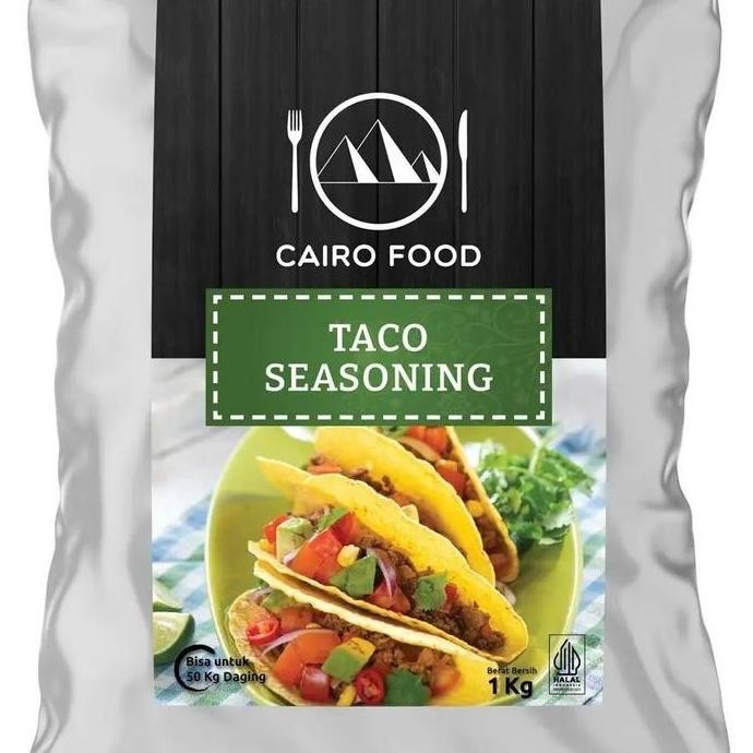 

DISKON! BUMBU TACO MEXICAN CAIRO FOOD 1KG