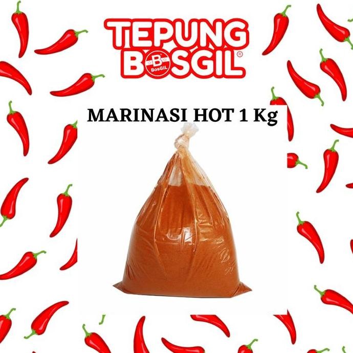

DISKON! BUMBU MARINASI FRIED CHICKEN EXTRA HOT 1 KG - BUMBU RENDAM AYAM GORENG PEDAS