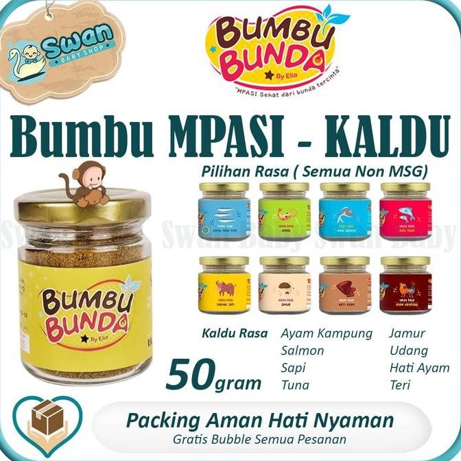 

DISKON! BUMBU BUNDA BY ELIA KALDU MPASI NON MSG 50 GR - KALDU BUBUK ANAK SEHAT