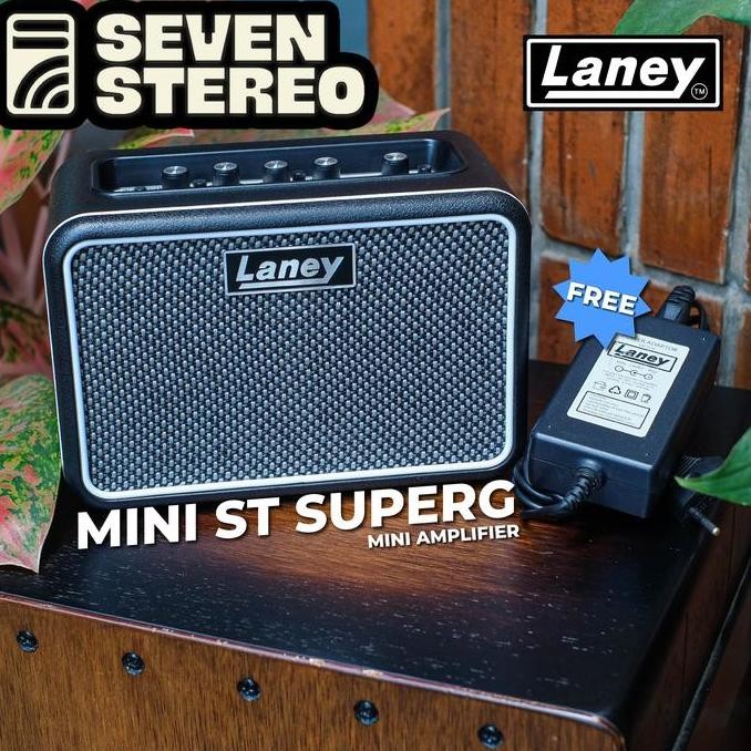 New Laney MINI ST SUPERG Supergroup Mini Guitar Amp Battery Powered Portable
