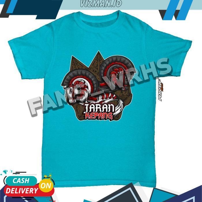 Baju Kaos Anak Jaran Kepang Jaranan Bantengan Senterewe Distro Katun Jawa Timur